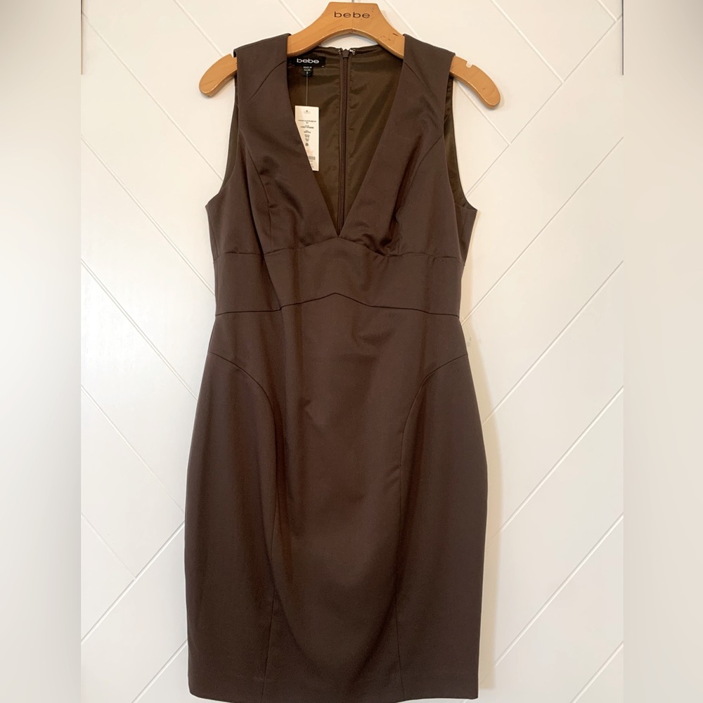 COPY - Bebe brown dress 8